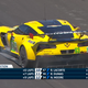 Taylor’s wounded Corvette at the end of the race. Screencap via WEC.